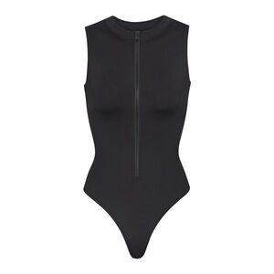 Skims SIGNATURE SWIM ZIP FRONT SLEEVELESS ONE PIECE